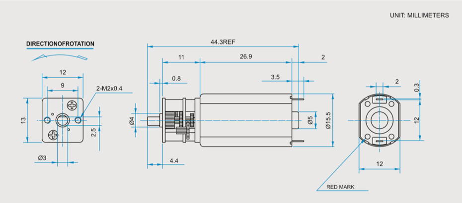 SC-050BGB减速马达产品介绍